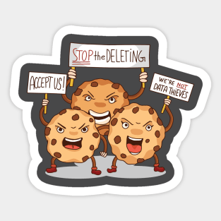 Accept The Cookies Sticker